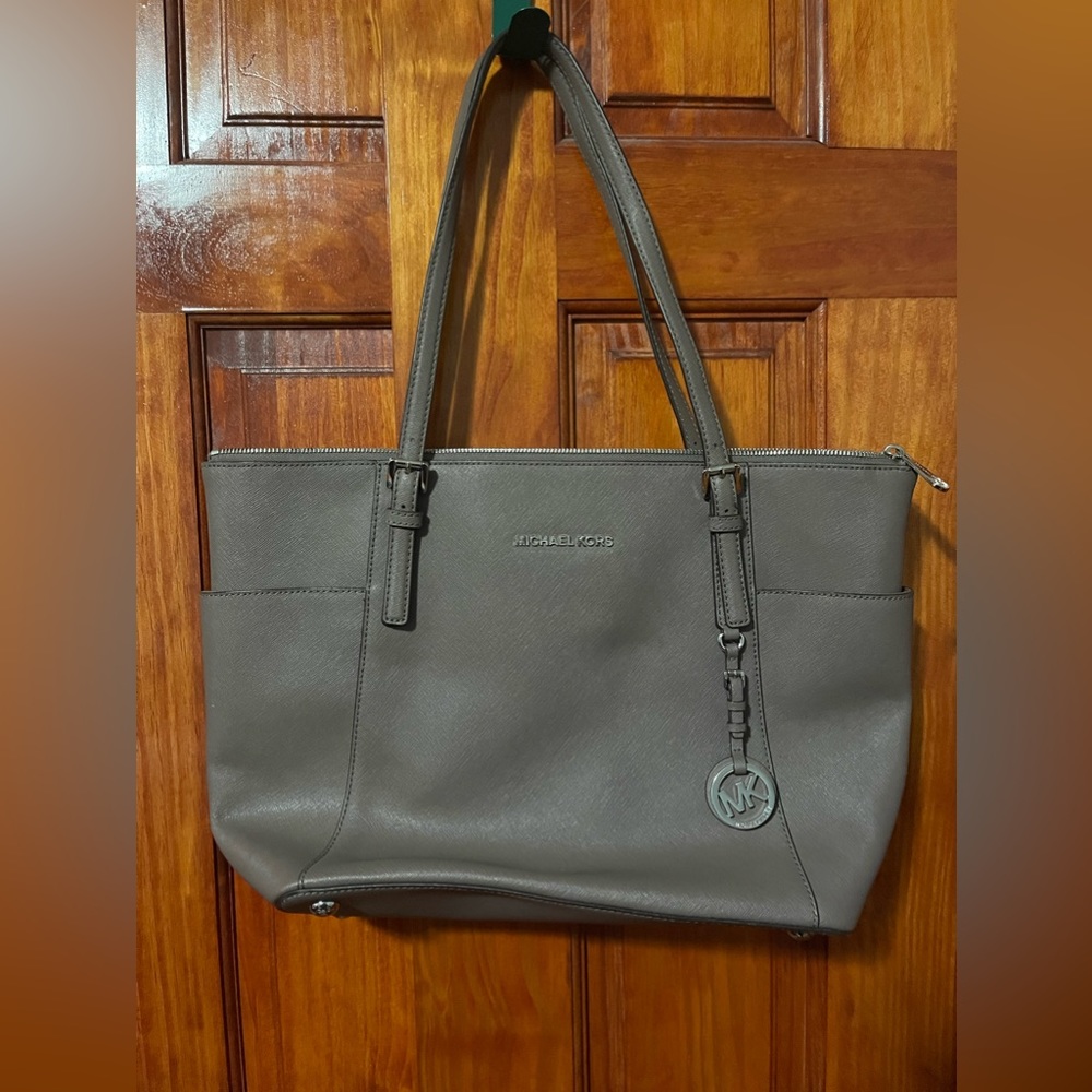 Michael Kors bag with silver metal